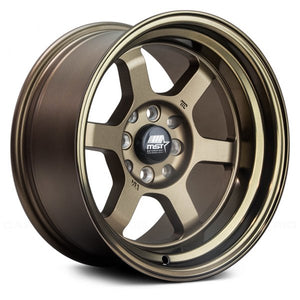 157.25 MST Time Attack Wheels (16x8.0 4x100 / 5x114.3) +20 Offset - Redline360