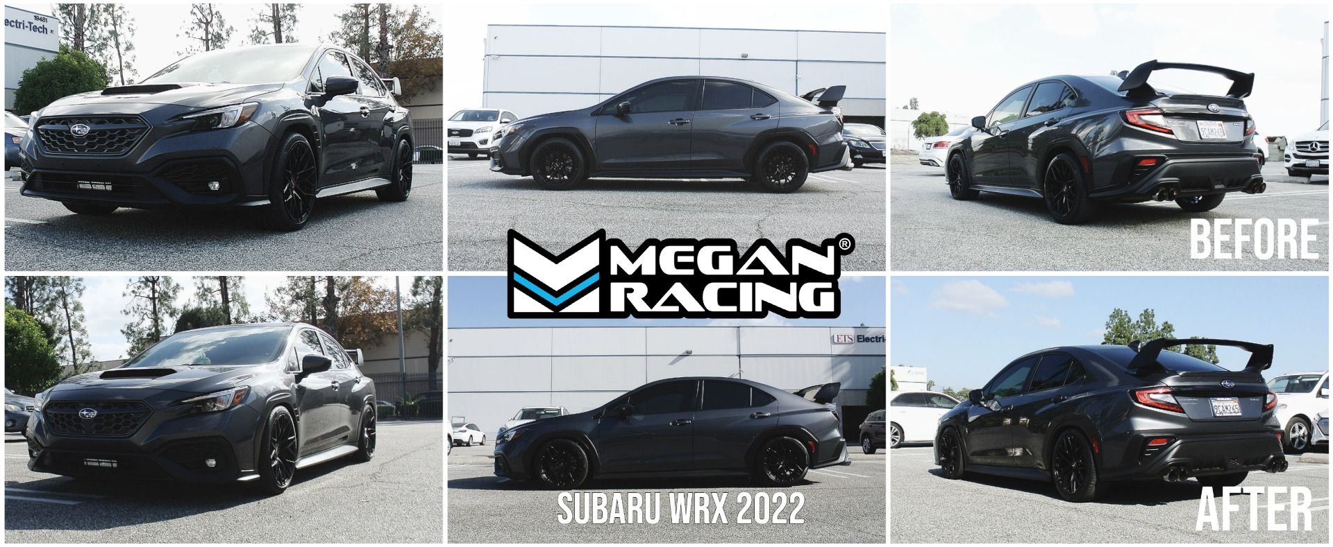 Megan Racing Street Coilovers Subaru WRX (20222025) w/ Front Camber P