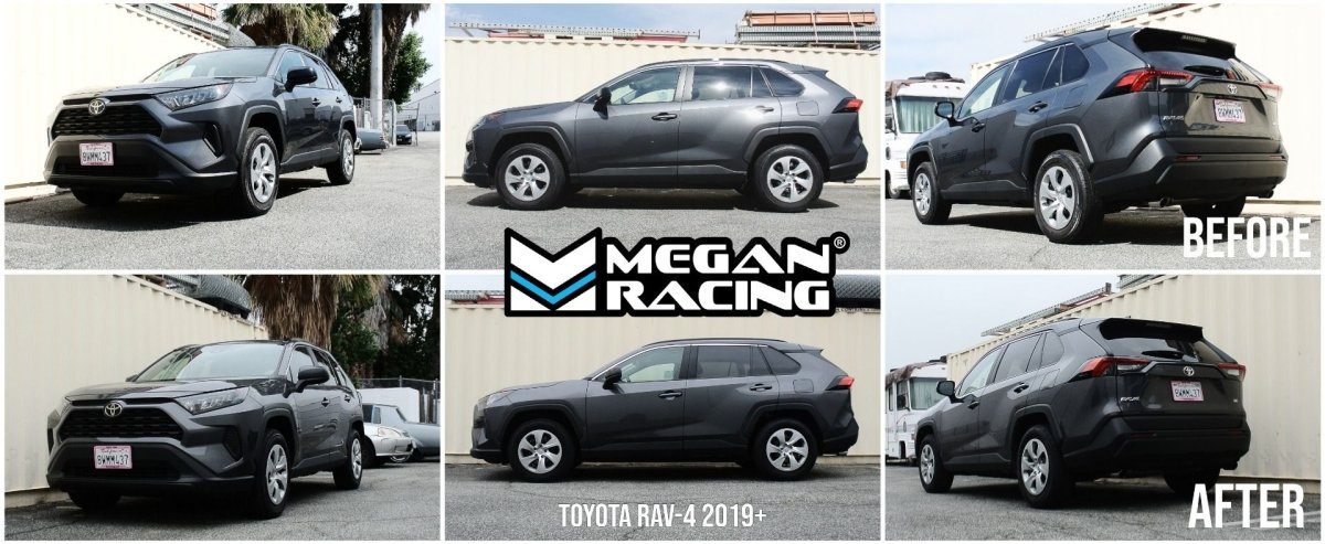 Lowered Rav4 Megan Racing Lowering Springs Toyota RAV4 (2019-2022) Exc Hybrid, Prim