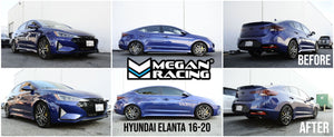 179.95 Megan Racing Lowering Springs Hyundai Elantra (2016-2020) w/ Multi Link Rear AD Chassis - Redline360