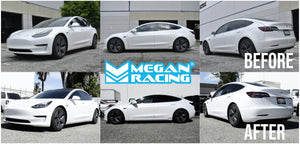 169.95 Megan Racing Lowering Springs Tesla Model 3 AWD (2017-2020) MR-LS-TSL317X - Redline360
