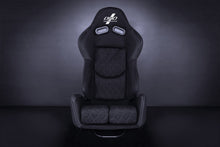 Load image into Gallery viewer, 397.95 DND Nikos Reclinable Racing Seat - Purple / Red / Gray Stitching - Redline360 Alternate Image