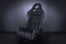 Load image into Gallery viewer, 397.95 DND Nikos Reclinable Racing Seat - Purple / Red / Gray Stitching - Redline360 Alternate Image