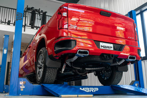 819.99 MBRP Catback Exhaust GMC Sierra 1500 6.2L EcoTec3 V8 (19-21) Tour Version [Dual Rear Exit] Stainless or Aluminized - Redline360