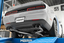 Load image into Gallery viewer, 1119.99 MBRP Catback Exhaust Dodge Challenger 5.7L HEMI (15-16) Street Version [Dual Split Rear Exit]  Carbon Fiber or  Polished Tips - Redline360 Alternate Image