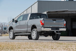 Rough Country Leveling Kit Nissan Titan XD 2WD/4WD (16-21) [2.5" Leveling] Aluminum or Anodized Red Spacers