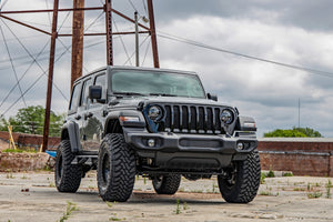 Rough Country Lift Kit Jeep Wrangler JL Unlimited 4WD (20-22) 3.50" Lift Kit w/ ADJ Lower & Front Drive Shaft