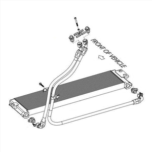 385.00 Rev9 Oil Cooler Kit BMW M2 F87 (19-21) M4 F82 (15-20) M3 F80 (15-18) Performance Upgrade - Redline360