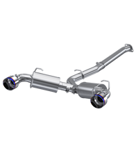 Load image into Gallery viewer, MBRP Exhaust BRZ / 86 GT86 (22-25) 3" Catback or Muffler Delete w/ Blue Burnt or Carbon Fiber TIps - Catback - Blue Burnt Tips Alternate Image