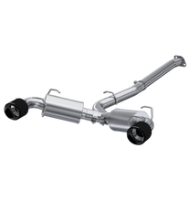 Load image into Gallery viewer, MBRP Exhaust BRZ / 86 GT86 (22-25) 3" Catback or Muffler Delete w/ Blue Burnt or Carbon Fiber TIps - Catback - Carbon Fiber Tips Alternate Image