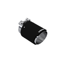 Load image into Gallery viewer, MBRP Exhaust Tip 3" ID/ 4" OD Carbon Fiber Cover - 6.13" Angle Cut Dual Wall Stainless Steel - Default Title Alternate Image
