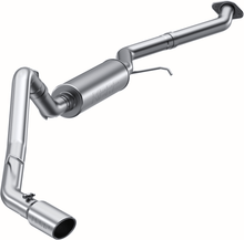 Load image into Gallery viewer, MBRP Catback Exhaust GMC Sierra 1500 4.8L / 5.3L V8 (03-07) Tour Version [Single Side Exit] Aluminized or Stainless Steel - T409 Stainless Steel Alternate Image