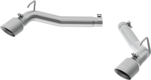 379.99 MBRP Axleback Exhaust Chevy Camaro 6.2L V8 (10-15) [Muffler Bypass - Split Rear Exit] Black-Coated / Stainless / Aluminized Steel - Redline360