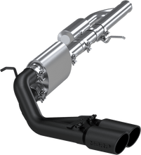 Load image into Gallery viewer, MBRP Catback Exhaust Chevy Silverado 1500 4.3L V6 / 5.3L V8 (2009-2019) Race Version [Pre-Axle Dual Outlet Exit] Stainless / Aluminized / Black-Coated - Black-Coated Alternate Image