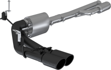 Load image into Gallery viewer, 684.99 MBRP Catback Exhaust Chevy Silverado 4.3L V6, 5.3L V8 EcoTec3 (19-21) Race Version [Pre-Axle Dual Side Exit] Stainless / Black-Coated / Aluminized - Redline360 Alternate Image