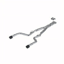 Load image into Gallery viewer, MBRP Catback Exhaust Dodge Charger 6.4L (2017 - 2023) Street Version [Dual Split Rear Exit] Carbon Fiber or Polished Tips - Catback Exhaust - MBRPS71173CF - Redline360 Alternate Image
