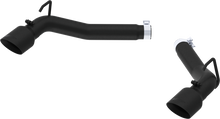 Load image into Gallery viewer, MBRP Axleback Exhaust Chevy Camaro 3.6L V6 (10-15) Street Version [Muffler Bypass - Dual Rear Exit] Black-Coated / Stainless / Aluminized Steel - Black-Coated Alternate Image
