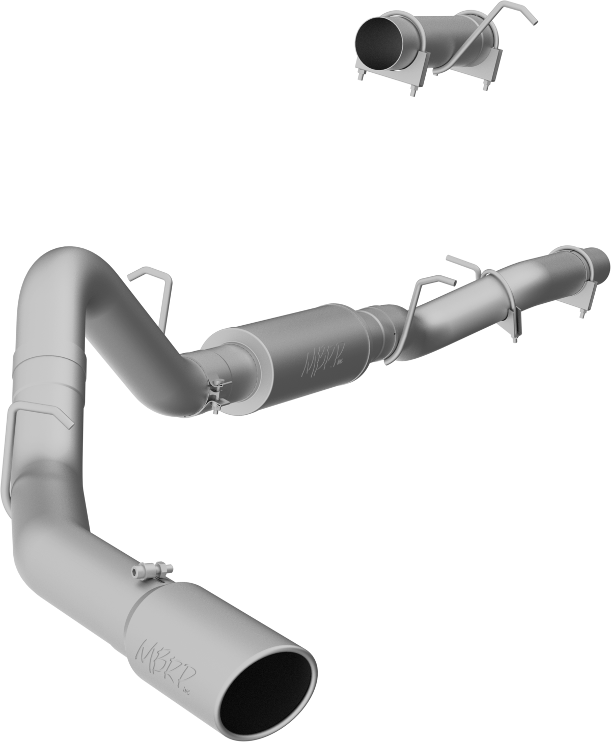 MBRP Catback Exhaust GMC Sierra Classic 6.6L Duramax V8 Extd. / Crew C