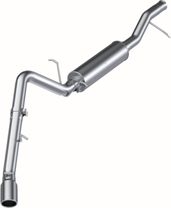 524.99 MBRP Catback Exhaust Chevy Tahoe 5.3L Vortec V8 (09-14) Tour Version [Single Side Exit] Aluminized or Stainless Steel - Redline360