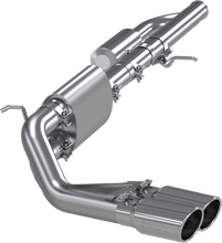 Load image into Gallery viewer, MBRP Catback Exhaust GMC Sierra 1500 4.3L V6 / 5.3L V8 (09-19 )Race Version [Pre-Axle Dual Outlet Exit] Stainless / Aluminized / Black-Coated - T409 Stainless Steel Alternate Image