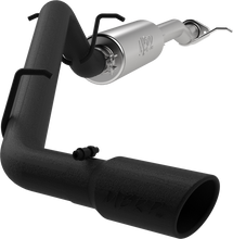 Load image into Gallery viewer, MBRP Catback Exhaust Chevy Colorado 2.5L Ecotec I4 / 3.6L LGX V6 (17-21) Tour Version [Single Side Exit] Stainless / Black-Coated / Aluminized - Black-Coated Alternate Image