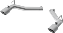 Load image into Gallery viewer, MBRP Axleback Exhaust Chevy Camaro 3.6L V6 (10-15) Street Version [Muffler Bypass - Dual Rear Exit] Black-Coated / Stainless / Aluminized Steel - Aluminized Alternate Image
