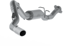 Load image into Gallery viewer, MBRP Catback Exhaust Chevy Silverado 2500HD / 3500HD 6.0L Vortec V8 (07-10) Tour Version [Single Side Exit] Stainless or Aluminized - 409 Stainless Steel Alternate Image