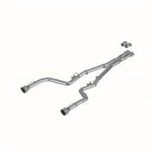 Load image into Gallery viewer, MBRP Exhaust Dodge Charger Hellcat 6.4 V8 (17-23) Race Catback w/ Carbon Fiber or Polished Tips - Polished Tips Alternate Image