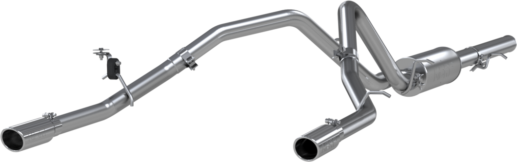 534.99 MBRP Catback Exhaust GMC Sierra 1500 4.8L/5.3L/6.0L Vortec V8 (09-13) Tour Version [Dual Rear Exit] Aluminized - Redline360