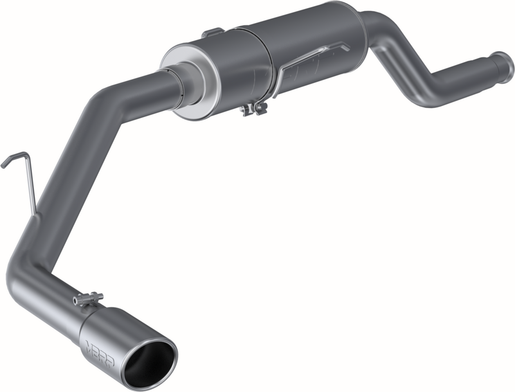 374.99 MBRP Resonator Back Exhaust Toyota Tundra 4.7L V8 (00-06) Installer Series [Single Side Exit] Polished Tips - Redline360