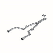 Load image into Gallery viewer, MBRP Catback Exhaust Dodge Charger 6.4L (2017 - 2023) Street Version [Dual Split Rear Exit] Carbon Fiber or Polished Tips - Catback Exhaust - MBRPS7117AL - Redline360 Alternate Image