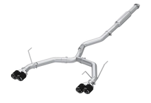 Load image into Gallery viewer, MBRP Exhaust Subaru WRX 2.4L (22-24) 3" Catback w/ Quad Tips - Street or Race - Race Profie / Carbon Fiber Stainless Alternate Image