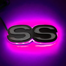 Load image into Gallery viewer, 205.97 Oracle Rear LED Illuminated Emblem Chevy Camaro SS (78-02, 10-19) Multicolored - Redline360 Alternate Image