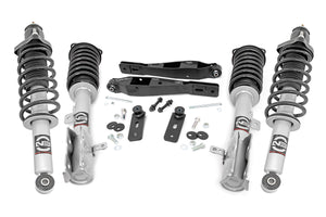 Rough Country Lift Kit Jeep Compass 4WD (07-17) 2" Suspension Lift Kit w/ Rear Control Arms