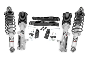 Rough Country Lift Kit Jeep Patriot 4WD (10-17) 2" Suspension Lift Kit w/ Rear Control Arms