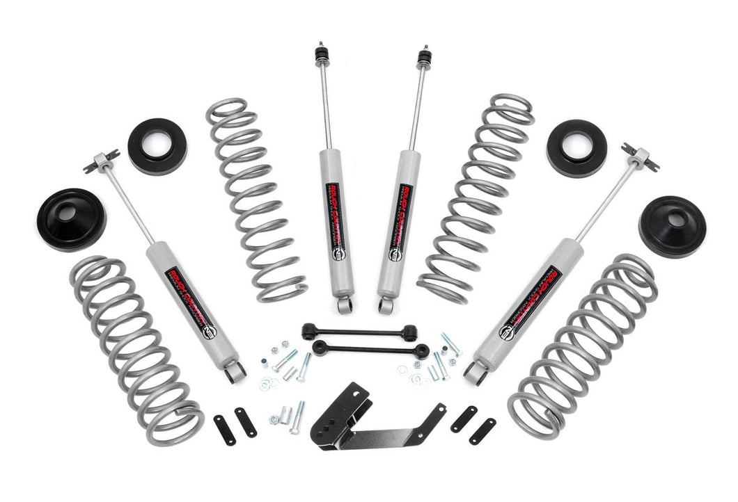 Rough Country Lift Kit Jeep Wrangler JK 2 Door 4WD (07-18) 3.25