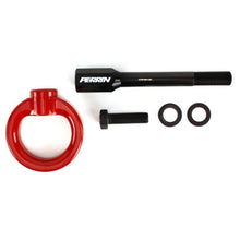 Load image into Gallery viewer, Perrin Front Tow Hooks Subaru WRX / WRX STi (2015-2022) Red/Black/Neon Yellow - Red Alternate Image