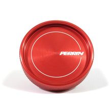 Load image into Gallery viewer, Perrin Round Style Oil Fill Cap Subaru Forester (93-16) Forester XT (00-16) Black / Red/ Neon Yellow/ Blue/ Hyper Pink - Black Alternate Image