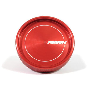 56.70 Perrin Round Style Oil Fill Cap Subaru Crosstrek (13-18) Outback XT (05-13) Black/Red/Neon Yellow/Hyper Teal - Redline360