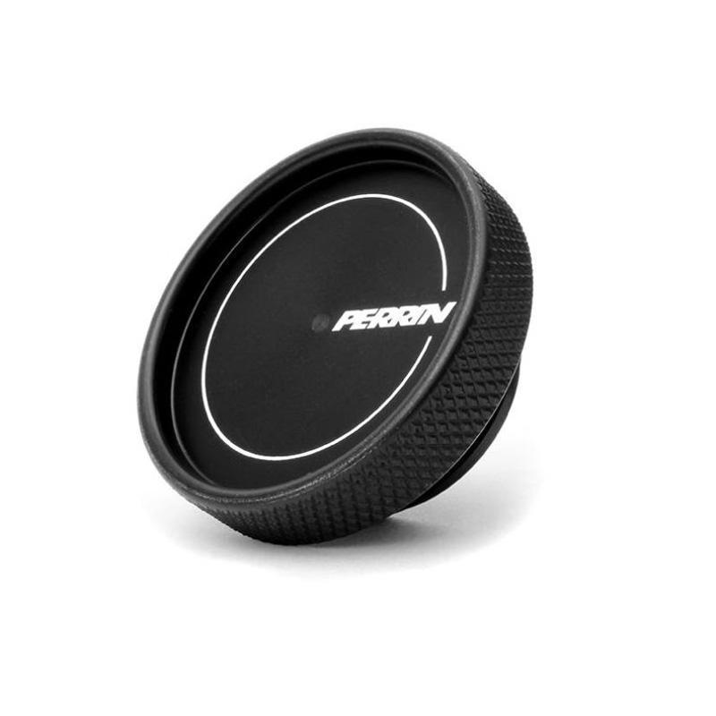 56.70 Perrin Round Style Oil Fill Cap Subaru Legacy / Legacy GT (93-15) Black/Red/Neon Yellow/Hyper Teal - Redline360