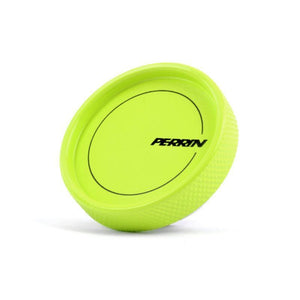 56.70 Perrin Round Style Oil Fill Cap Subaru Legacy / Legacy GT (93-15) Black/Red/Neon Yellow/Hyper Teal - Redline360