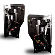 Load image into Gallery viewer, Winjet Renegade LED Tail Lights Ford F250 F350 F450 (17-19) w/ LED Lightbars &amp; Sequential Turn Signals - Black / Clear Alternate Image