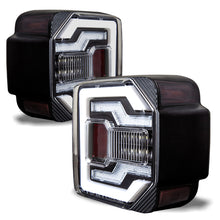 Load image into Gallery viewer, Winjet Renegade LED Tail Lights Jeep Wrangler JL / JLU (18-25) w/ LED Lightbars &amp; Sequential Turn Signals Alternate Image