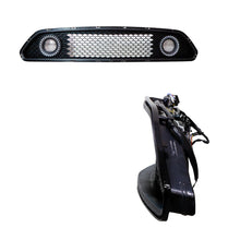 Load image into Gallery viewer, Winjet Halo Style Upper Grill Ford Mustang S550 (15-17) White Or RGB DRL Ring &amp; Optional Fog Lights CGRNG0613 - White Halo Ring DRL Alternate Image