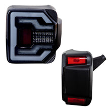 Load image into Gallery viewer, Winjet Renegade LED Tail Lights Jeep Wrangler JL / JLU (18-25) w/ LED Lightbars &amp; Sequential Turn Signals Alternate Image