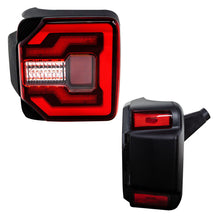 Load image into Gallery viewer, Winjet Renegade LED Tail Lights Jeep Wrangler JL / JLU (18-25) w/ LED Lightbars &amp; Sequential Turn Signals Alternate Image