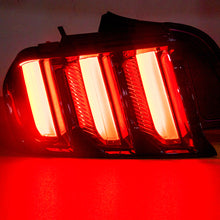 Load image into Gallery viewer, Winjet Renegade LED Tail Lights Ford Mustang S550 (15-17) w/ LED Lightbars &amp; Sequential Turn Signals - Euro or Performance Style Alternate Image