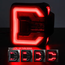 Load image into Gallery viewer, Winjet Renegade LED Tail Lights Jeep Wrangler JL / JLU (18-25) w/ LED Lightbars &amp; Sequential Turn Signals Alternate Image