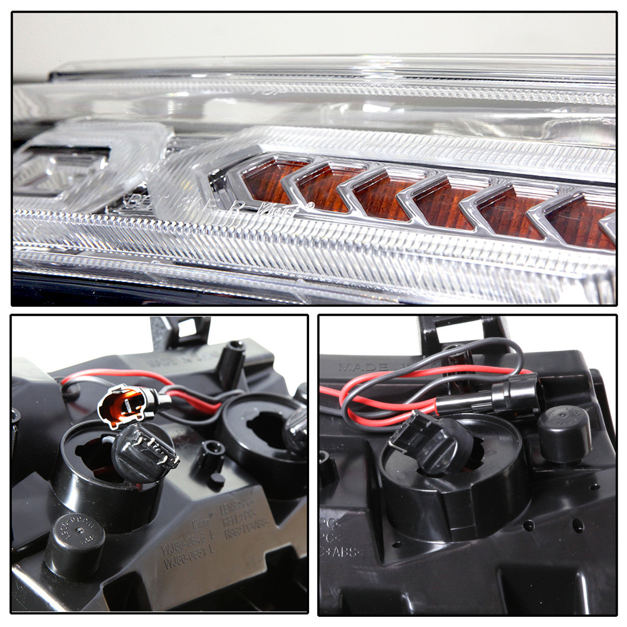 Winjet Renegade Turn Signal Lights Jeep Wrangler JL / Gladiator (1822 Redline360