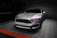 Load image into Gallery viewer, 269.96 Oracle Headlight DRL + Halo Upgrade Kit Ford Mustang (18-21) ColorSHIFT w/ Sequential Turn Signal 1446-332 - Redline360 Alternate Image